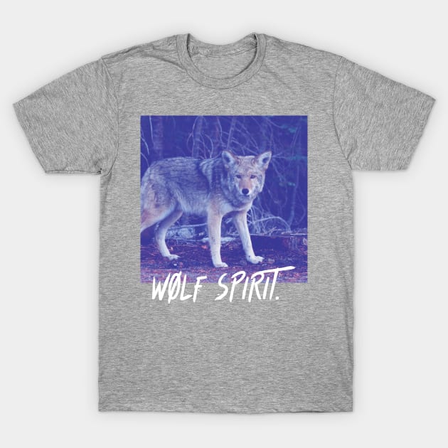 Wolf Spirit T-Shirt by JETBLACK369